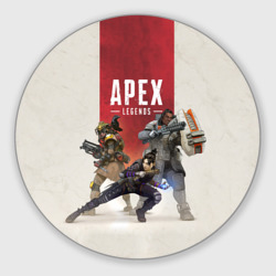 Круглый коврик для мышки Apex Legends