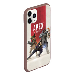 Чехол для iPhone 11 Pro Max матовый Apex Legends - фото 2