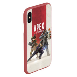 Чехол для iPhone XS Max матовый Apex Legends - фото 2