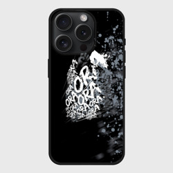 Чехол силиконовый для Apple iPhone 15 Pro матовый JoJo