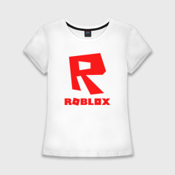 Женская футболка хлопок Slim Roblox