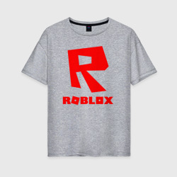 Женская футболка хлопок Oversize Roblox