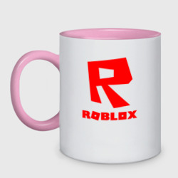 Кружка двухцветная Roblox