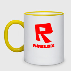 Кружка двухцветная Roblox