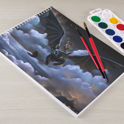 Альбом для рисования Как приручить дракона - фото 2
