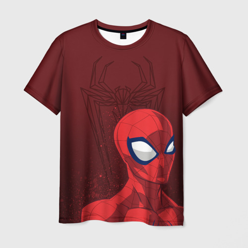 Мужская футболка 3D Spider-Man Фото 01 Мужская футболка 3D Spider-Man Фото 01