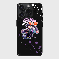 Чехол силиконовый для Apple iPhone 15 Pro матовый JoJo