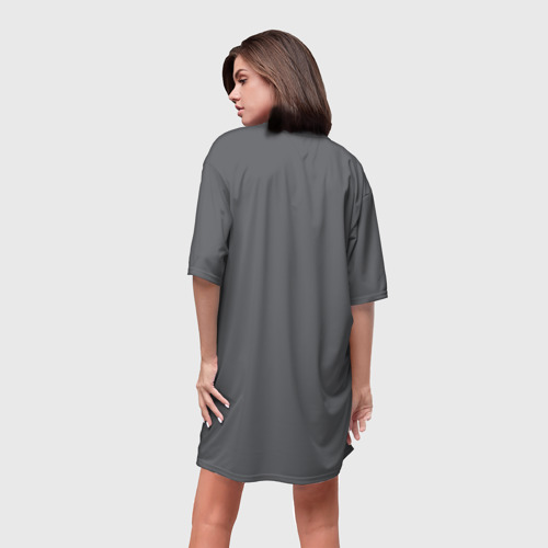 Платье-футболка 3D Беззубик в кармане, цвет 3D печать - фото 4