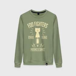 Женский свитшот хлопок Foo Fighters