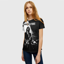Женская футболка 3D Foo Fighters - фото 2