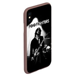 Чехол для iPhone XS Max матовый Foo Fighters - фото 2
