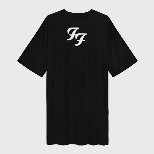 Платье-футболка 3D Foo Fighters, цвет 3D печать - фото 2