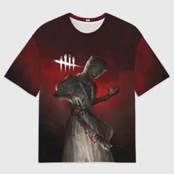 Женская футболка oversize 3D Dead by Daylight