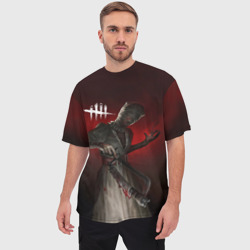 Мужская футболка oversize 3D Dead by Daylight - фото 2