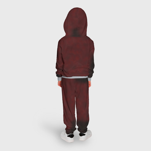 Детский костюм с толстовкой 3D Dead by Daylight, цвет меланж - фото 4