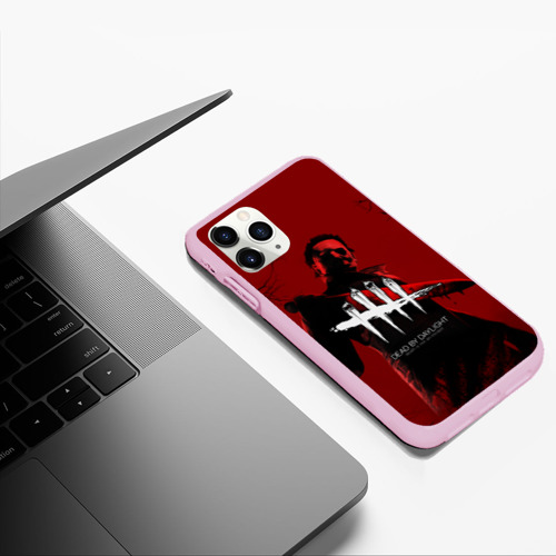 Чехол для iPhone 11 Pro Max матовый Dead by Daylight, цвет розовый - фото 5