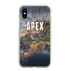 Чехол для iPhone XS Max матовый Apex Legends