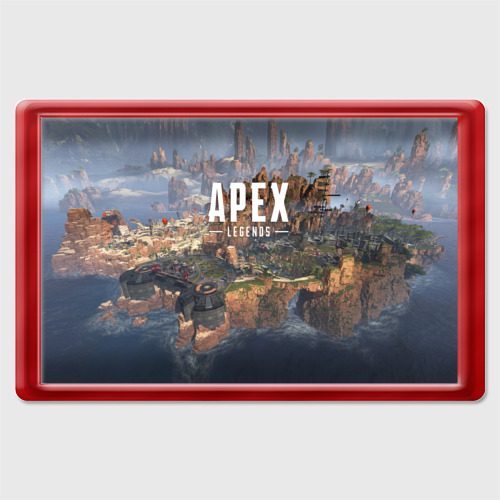 Магнит 45*70 Apex Legends, цвет красный