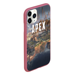 Чехол для iPhone 11 Pro Max матовый Apex Legends - фото 2