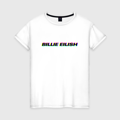 Женская футболка хлопок Billie Eilish Фото 01 Женская футболка хлопок Billie Eilish Фото 01