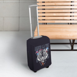 Чехол для чемодана 3D Тигр - любить жизнь - фото 2