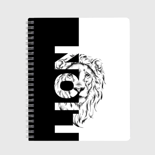 Тетрадь Lion - portrait