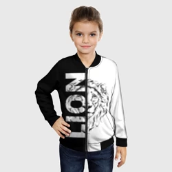 Детский бомбер 3D Lion - portrait - фото 2
