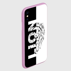 Чехол для iPhone XS Max матовый Lion - portrait - фото 2