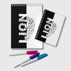 Блокнот Lion - portrait
