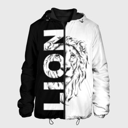 Мужская куртка 3D Lion - portrait