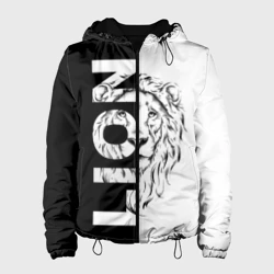 Женская куртка 3D Lion - portrait