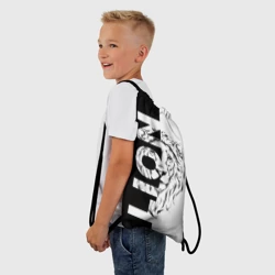 Рюкзак-мешок 3D Lion - portrait - фото 2