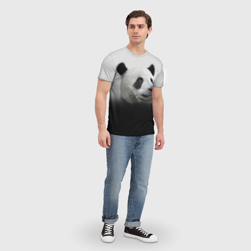 Мужская футболка 3D Панда - фото 5
