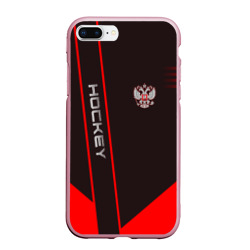 Чехол для iPhone 7Plus/8 Plus матовый Hockey