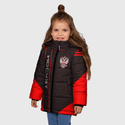 Зимняя куртка для девочек 3D Hockey - фото 2