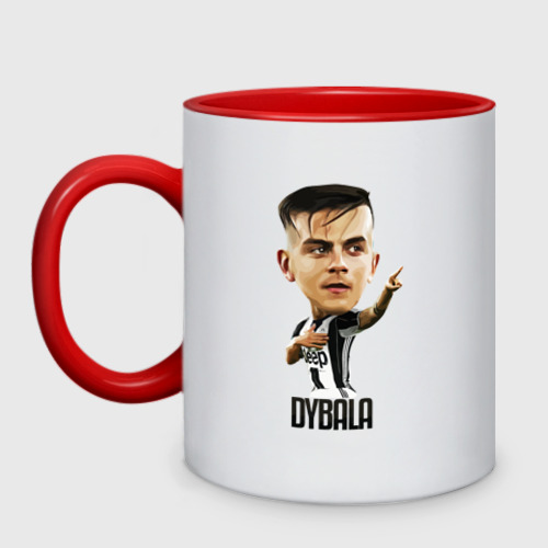 Кружка двухцветная Dybala