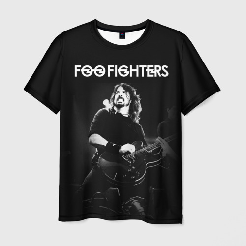 Мужская футболка 3D Foo Fighters, цвет 3D печать