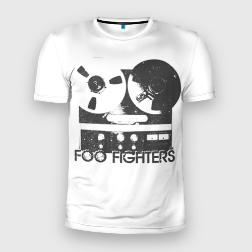 Мужская футболка 3D Slim Foo Fighters, цвет 3D печать