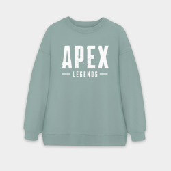 Женский свитшот oversize без начеса хлопок Apex Legends