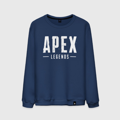 Мужской свитшот хлопок Apex Legends, цвет темно-синий