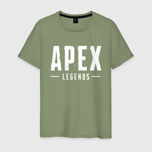 Мужская футболка хлопок Apex Legends, цвет авокадо