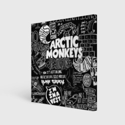 Холст квадратный Arctic Monkeys