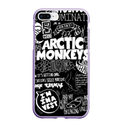 Чехол для iPhone 7Plus/8 Plus матовый Arctic Monkeys