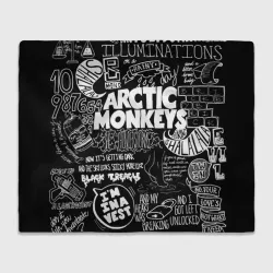 Плед 3D Arctic Monkeys