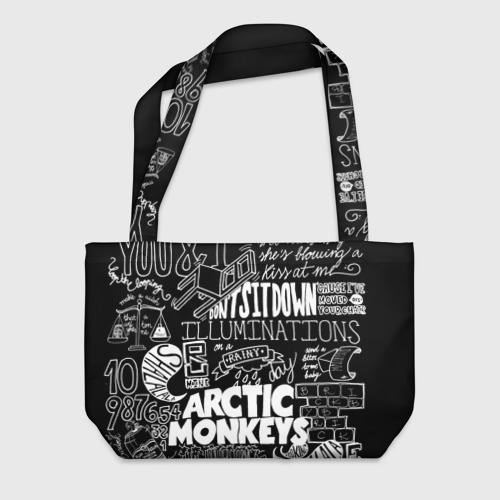 Пляжная сумка 3D Arctic Monkeys - фото 2