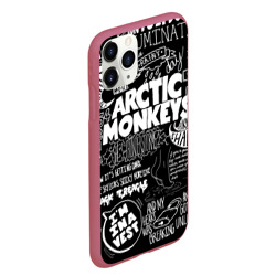 Чехол для iPhone 11 Pro Max матовый Arctic Monkeys - фото 2