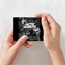 Поздравительная открытка Arctic Monkeys - фото 2