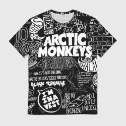 Мужская футболка 3D Arctic Monkeys
