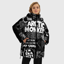 Женская зимняя куртка Oversize Arctic Monkeys - фото 2