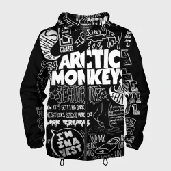 Мужская ветровка 3D Arctic Monkeys